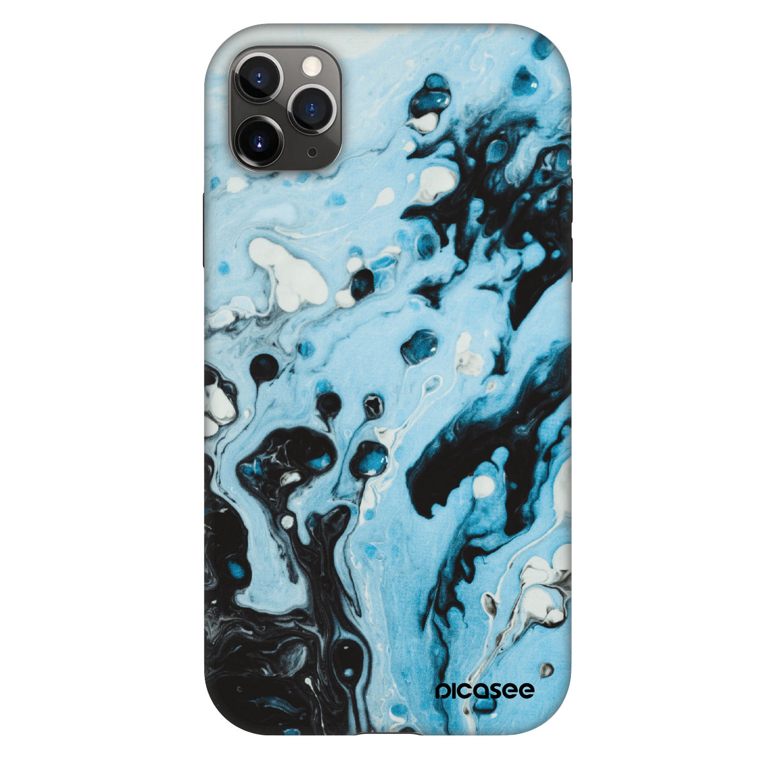 Picasee Fashion Case pro Apple iPhone 11 Pro Max - Organic blue