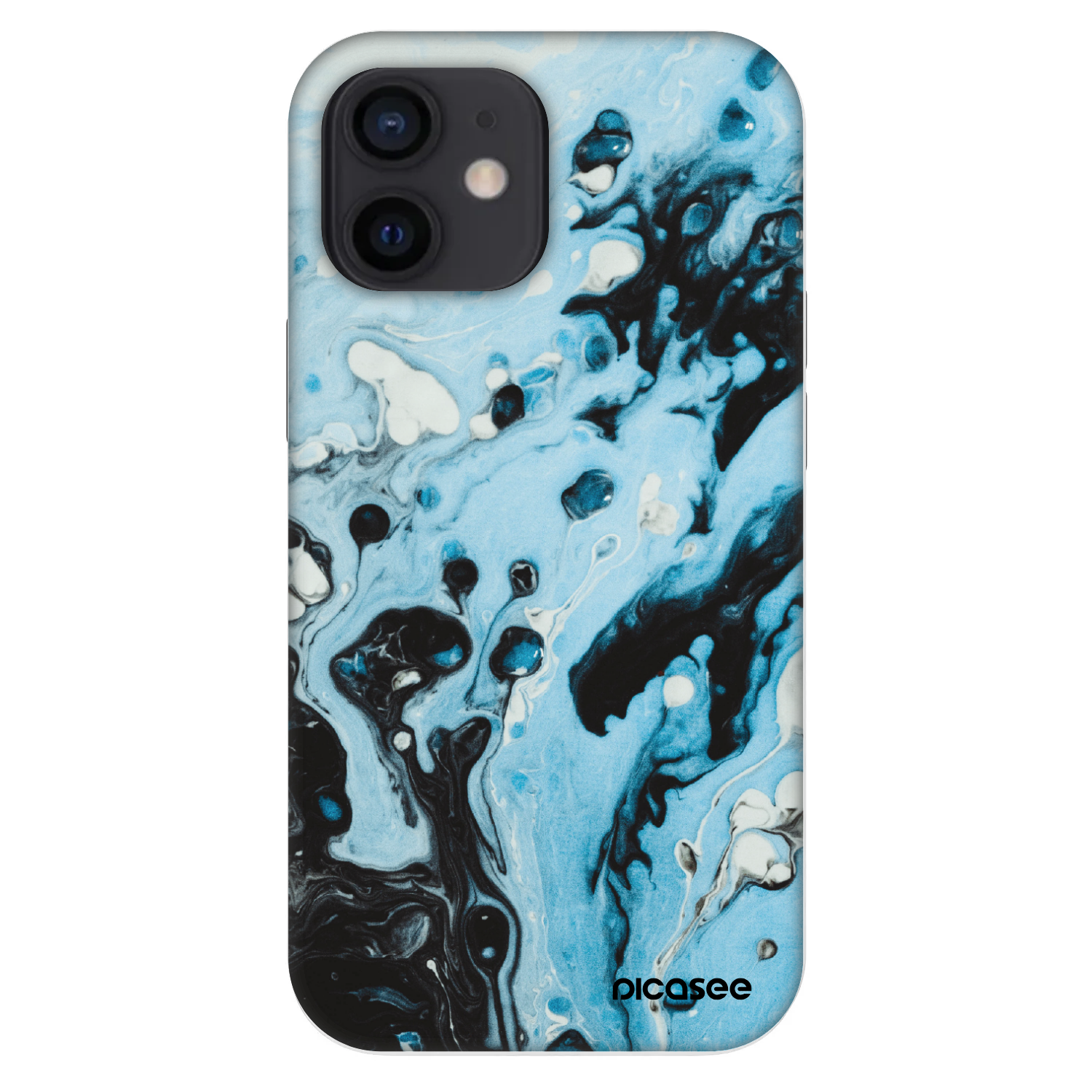 Picasee Fashion Case pro Apple iPhone 12 mini - Organic blue