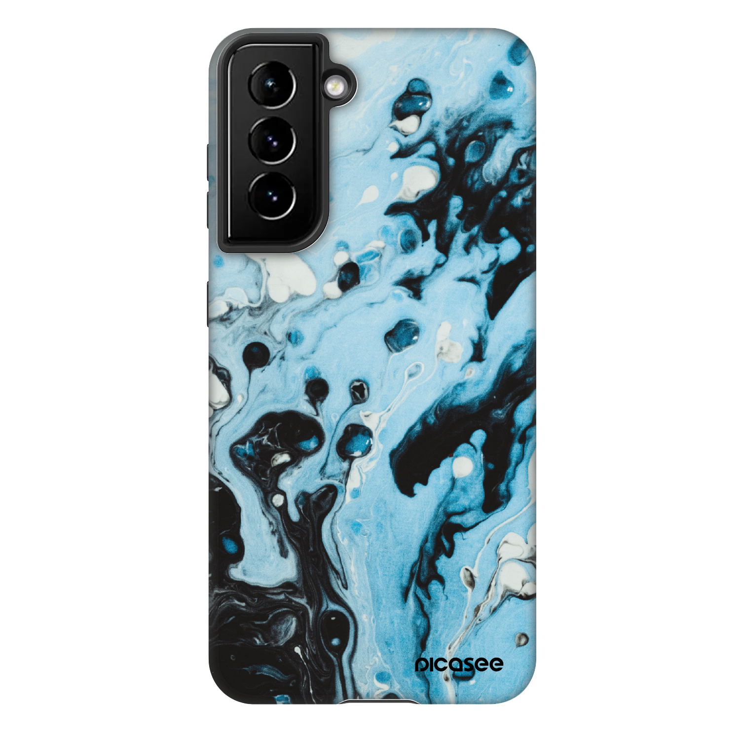 Picasee Fashion Case pro Samsung Galaxy S22 5G - Organic blue