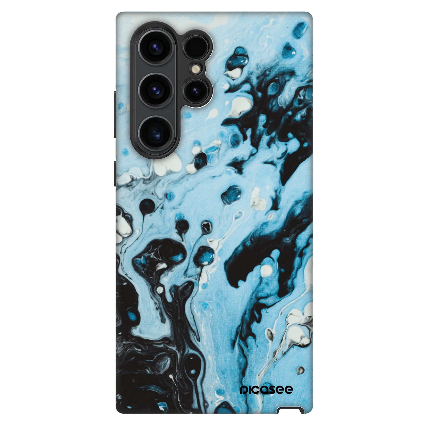 Picasee Fashion Case pro Samsung Galaxy S22 Ultra 5G - Organic blue