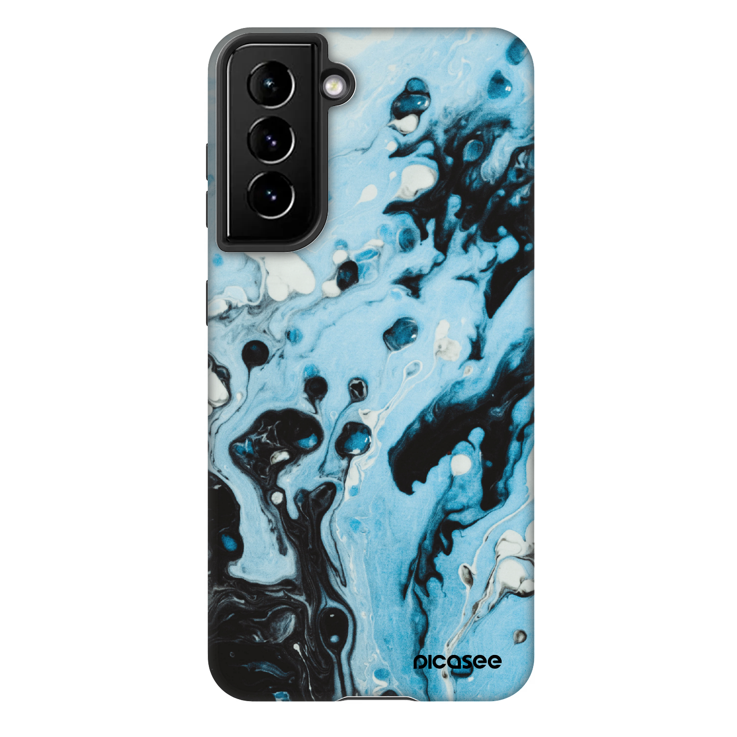 Picasee Fashion Case pro Samsung Galaxy S21 5G G991B - Organic blue