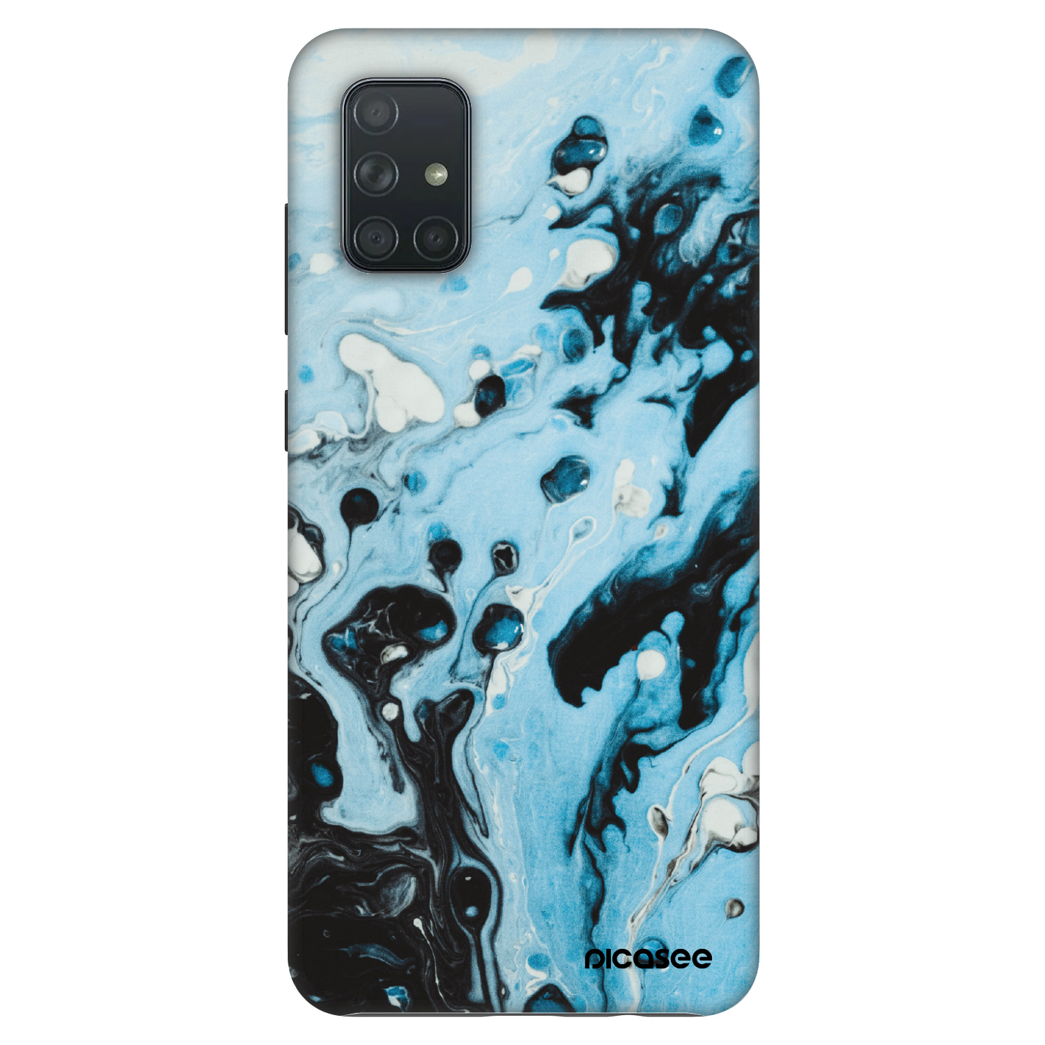 Picasee Fashion Case pro Samsung Galaxy A71 A715F - Organic blue