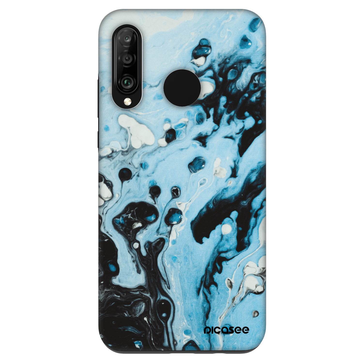 Picasee Fashion Case pro Huawei P30 Lite - Organic blue