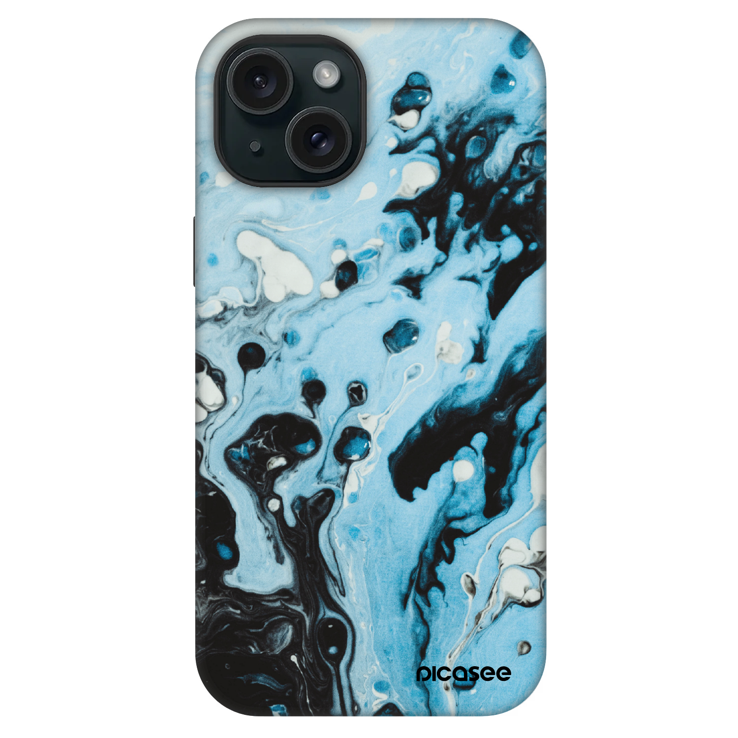 Picasee Fashion Case MagSafe Apple iPhone 15 - Organic blue