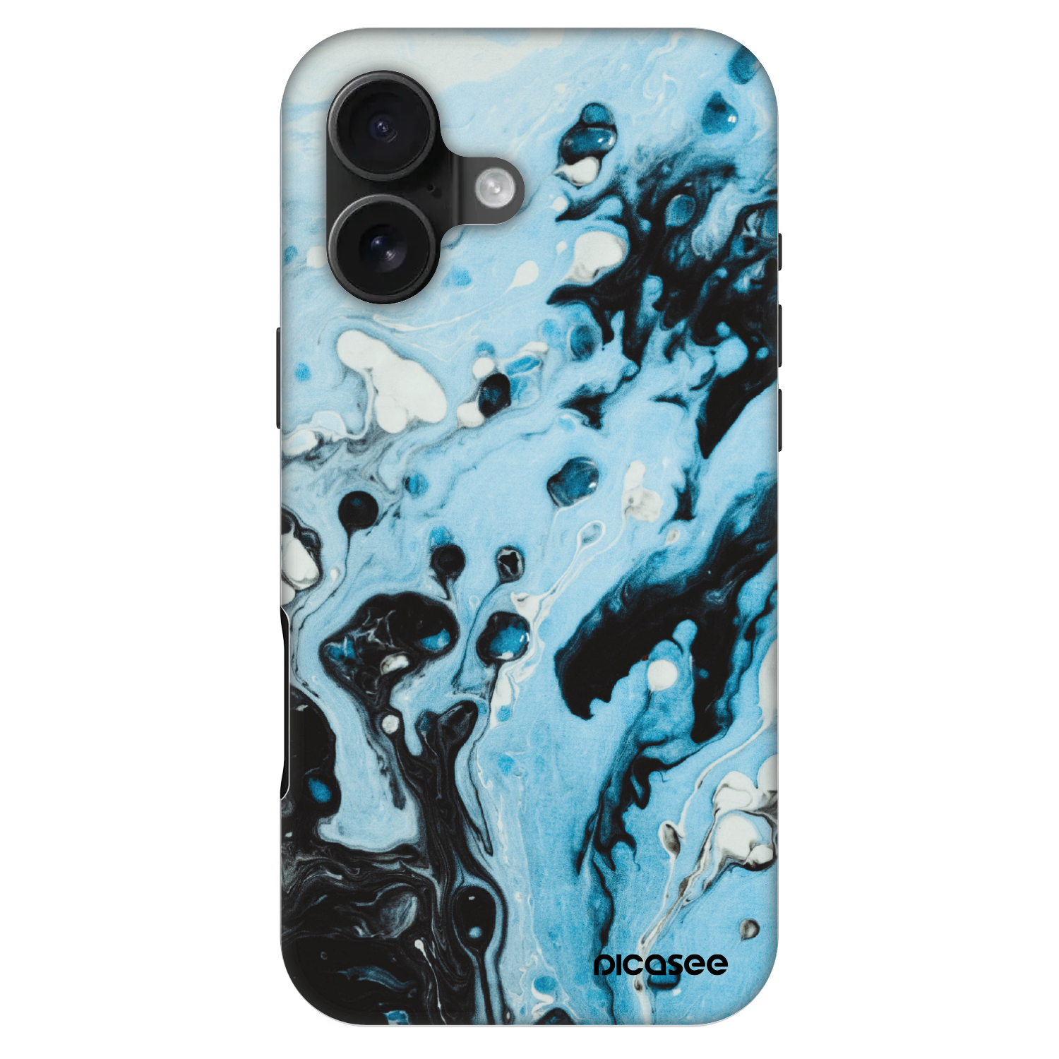 Picasee Fashion Case MagSafe Apple iPhone 16 - Organic blue