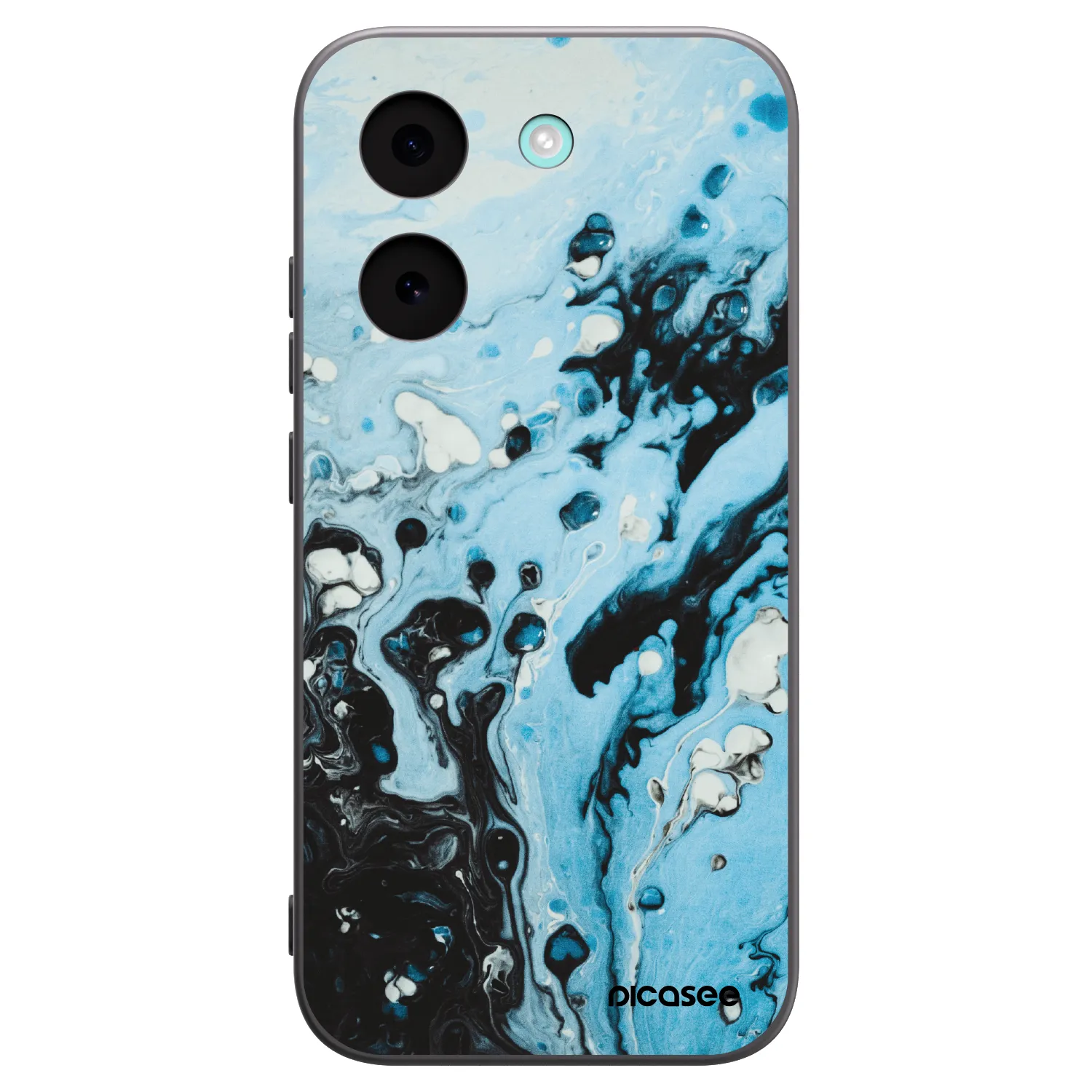 Picasee silikonový černý obal pro Xiaomi Poco X8 Pro - Organic blue