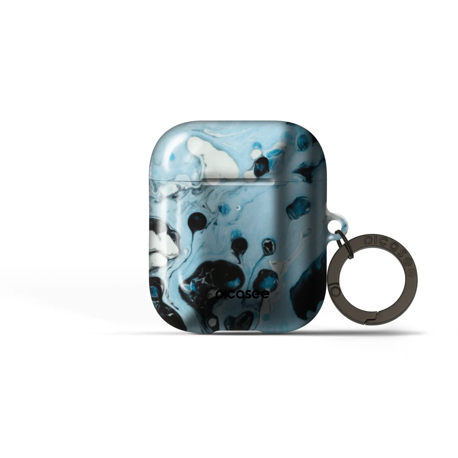 Picasee Obal pro Apple AirPods 1 - Organic blue