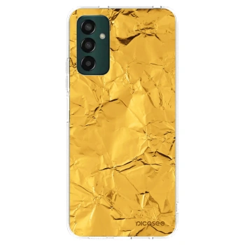 Picasee silikonový průhledný obal pro Samsung Galaxy M23 5G - Gold