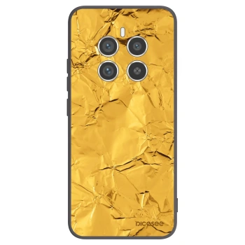 Picasee silikonový černý obal pro Realme 12 Pro 5G - Gold