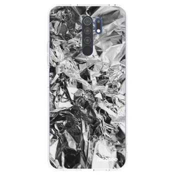 Picasee silikonový průhledný obal pro Xiaomi Redmi 9 - Chrome