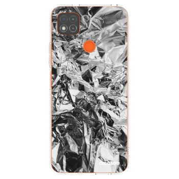 Picasee silikonový průhledný obal pro Xiaomi Redmi 9C - Chrome