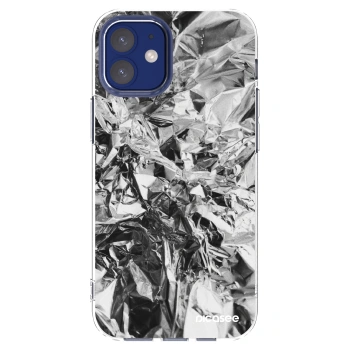 Picasee silikonový průhledný obal pro Apple iPhone 12 mini - Chrome