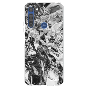 Obal pro Motorola Moto G8 - Chrome
