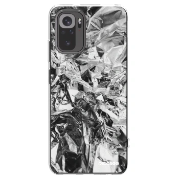 Picasee silikonový průhledný obal pro Xiaomi Redmi Note 10 - Chrome