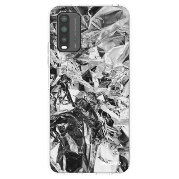 Picasee silikonový průhledný obal pro Xiaomi Redmi 9T - Chrome