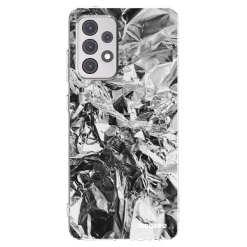 Picasee silikonový průhledný obal pro Samsung Galaxy A52s 5G A528B - Chrome