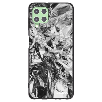 Picasee silikonový černý obal pro Samsung Galaxy A22 A225F 4G - Chrome