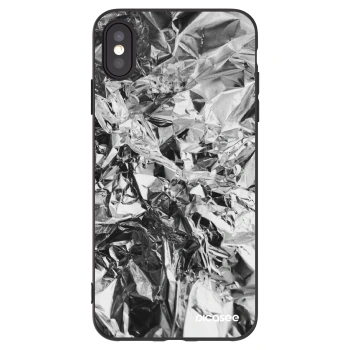 Picasee silikonový černý obal pro Apple iPhone XS Max - Chrome