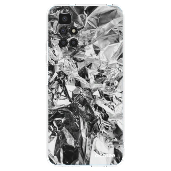 Picasee silikonový průhledný obal pro Xiaomi Redmi 10 - Chrome