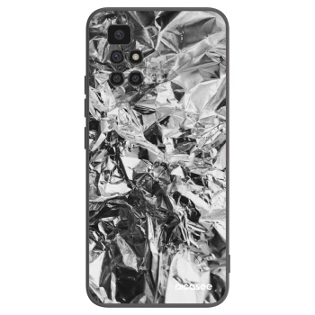 Picasee silikonový černý obal pro Xiaomi Redmi 10 - Chrome