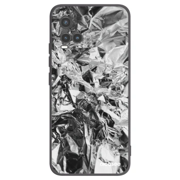 Picasee silikonový černý obal pro Vivo Y33s - Chrome