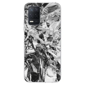 Picasee silikonový průhledný obal pro Realme 8 5G - Chrome
