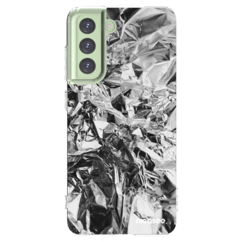 Picasee silikonový průhledný obal pro Samsung Galaxy S21 FE 5G - Chrome