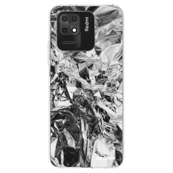 Picasee silikonový průhledný obal pro Xiaomi Redmi 10C - Chrome