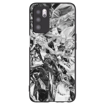 Picasee silikonový černý obal pro OPPO A16s - Chrome