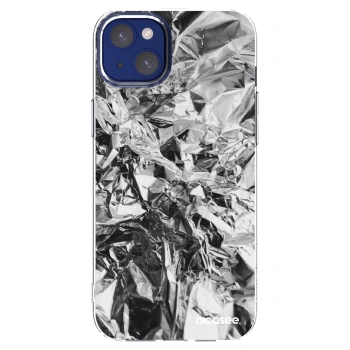 Picasee silikonový průhledný obal pro Apple iPhone 14 Plus - Chrome