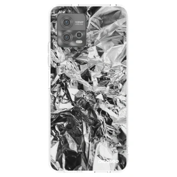 Picasee silikonový průhledný obal pro Motorola Moto G72 - Chrome