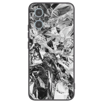 Picasee silikonový černý obal pro Xiaomi Redmi Note 12 5G - Chrome