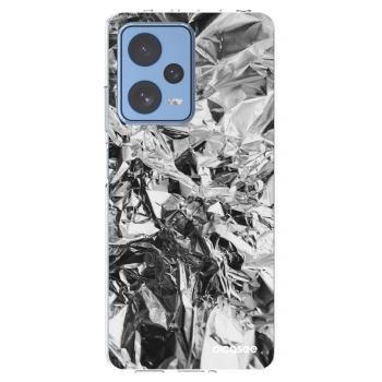 Picasee silikonový průhledný obal pro Xiaomi Redmi Note 12 Pro 5G - Chrome