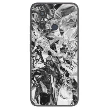 Picasee silikonový černý obal pro Xiaomi Redmi 12C - Chrome