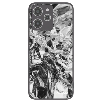 Picasee silikonový černý obal pro Xiaomi Redmi 12 4G - Chrome