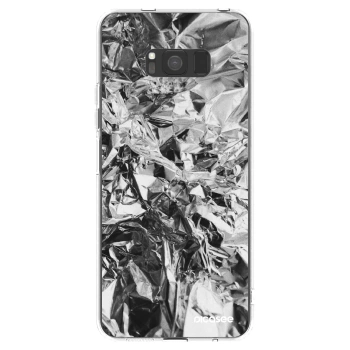 Picasee silikonový průhledný obal pro Samsung Galaxy S8 G950F - Chrome