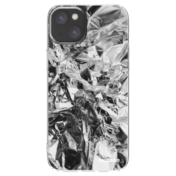 Picasee silikonový průhledný obal pro Apple iPhone 15 Plus - Chrome
