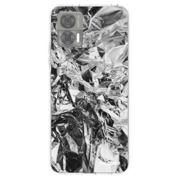 Picasee silikonový průhledný obal pro Motorola Edge 30 Neo - Chrome