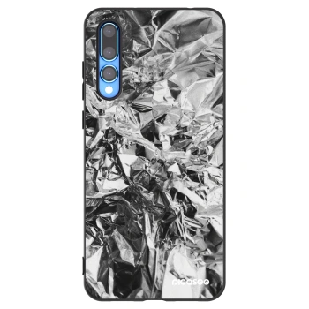 Picasee silikonový černý obal pro Huawei P20 Pro - Chrome