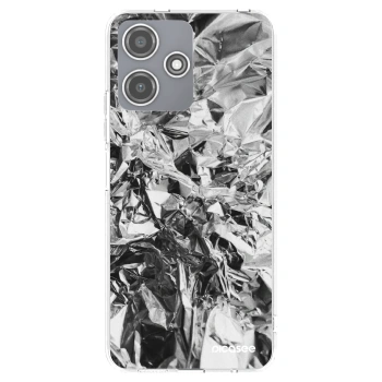Picasee silikonový průhledný obal pro Xiaomi Redmi 12 5G - Chrome