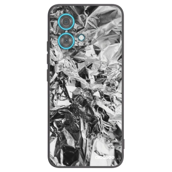 Picasee silikonový černý obal pro Motorola Edge 40 Neo - Chrome