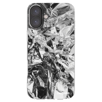 Picasee silikonový průhledný obal pro Apple iPhone 16 Plus - Chrome