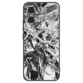 Picasee silikonový černý obal pro Motorola Moto G85 - Chrome