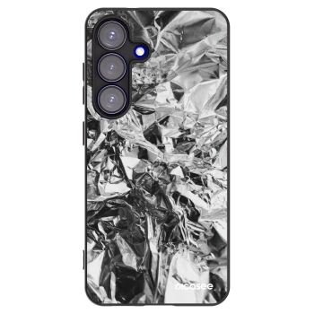 Picasee silikonový černý obal pro Samsung Galaxy S25 5G - Chrome