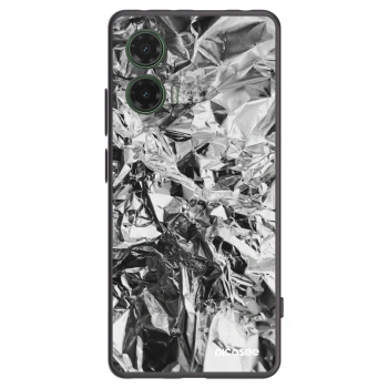 Picasee silikonový černý obal pro Motorola Moto G35 5G - Chrome