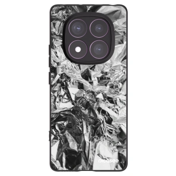 Picasee silikonový černý obal pro Xiaomi Redmi Note 14 Pro 4G - Chrome