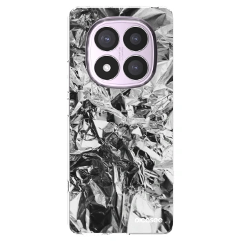 Picasee silikonový průhledný obal pro Xiaomi Redmi Note 14 Pro 4G - Chrome