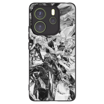 Picasee silikonový černý obal pro Xiaomi Redmi Note 14 4G - Chrome