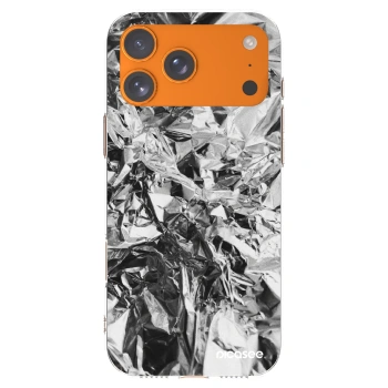 Picasee silikonový průhledný obal pro Apple iPhone 17 Pro Max - Chrome