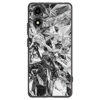 Picasee silikonový černý obal pro Motorola Moto E14 - Chrome